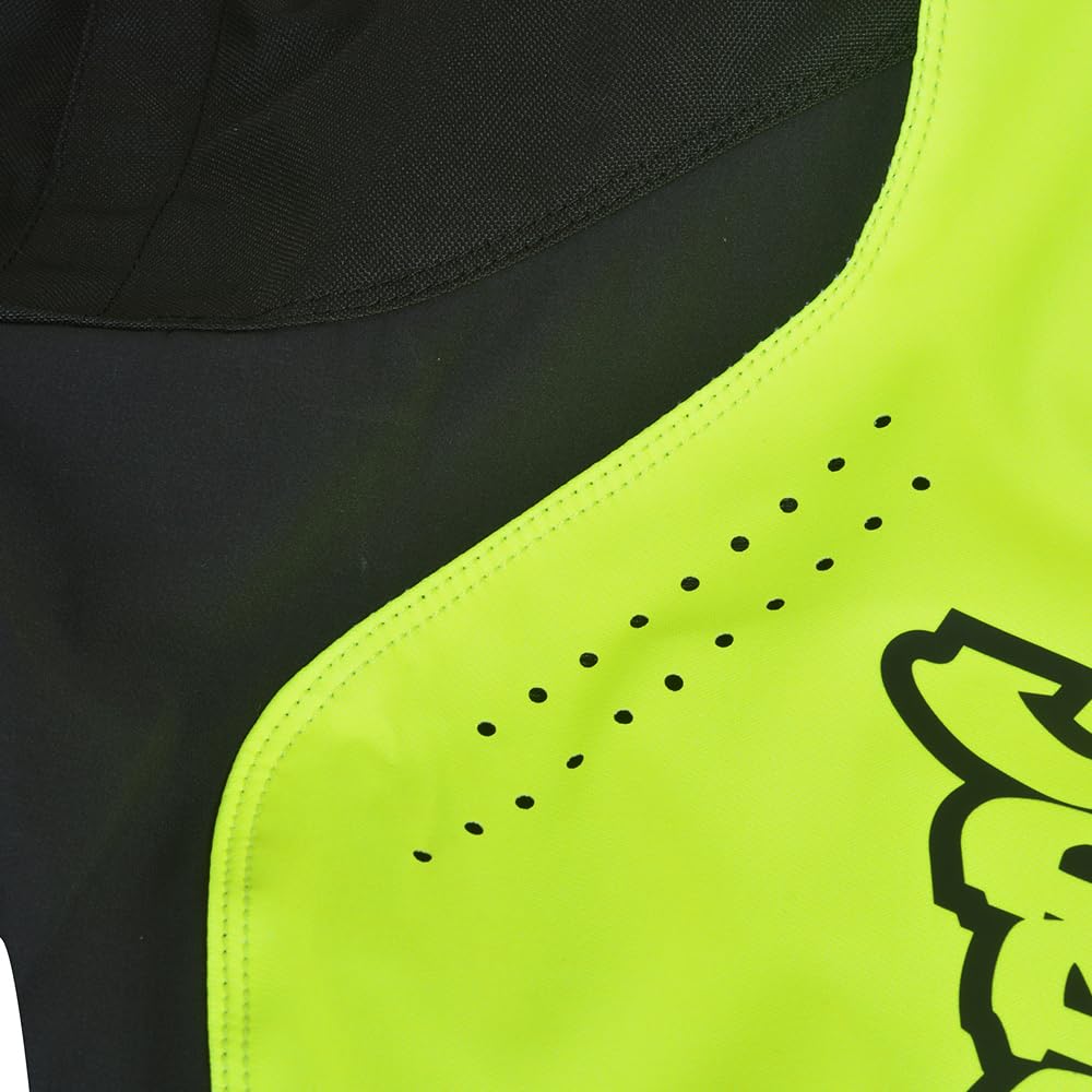 Pantalones de Jersey Camiseta de Motocross MX Traje Bicicleta Todoterreno Equipo de Protección para Motocicletas Adultos