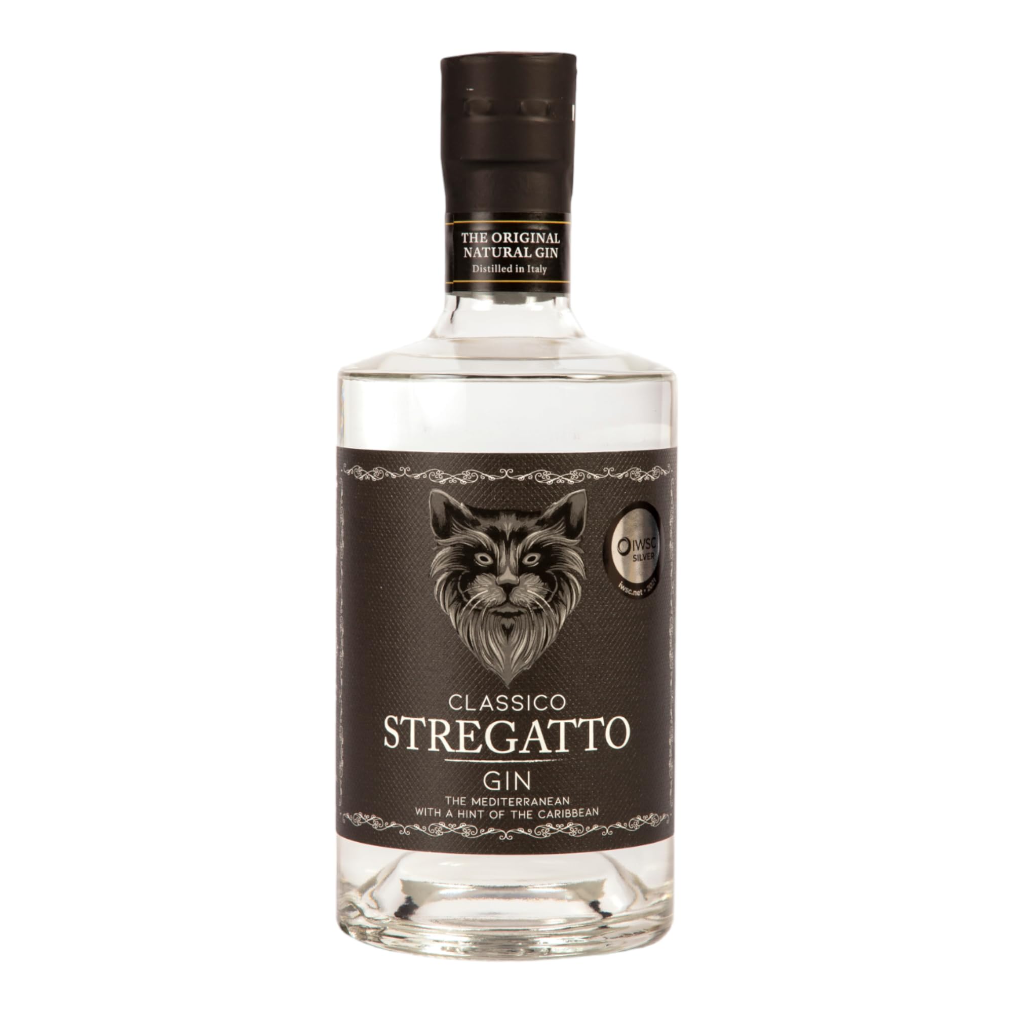 GIN STREGATTO ORIGINAL - 700 ml - Gin Italiano Artigianale - Distillato di Qualità Premium