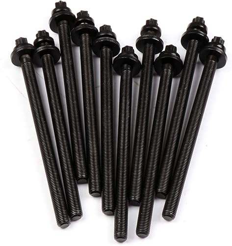 ES72389 - Juego de tornillos de culata de motor de repuesto para Chevrolet para Aveo Base 1.6L Sedan 2009-2011 para Pontiac para G3 Wave Base 1.6L