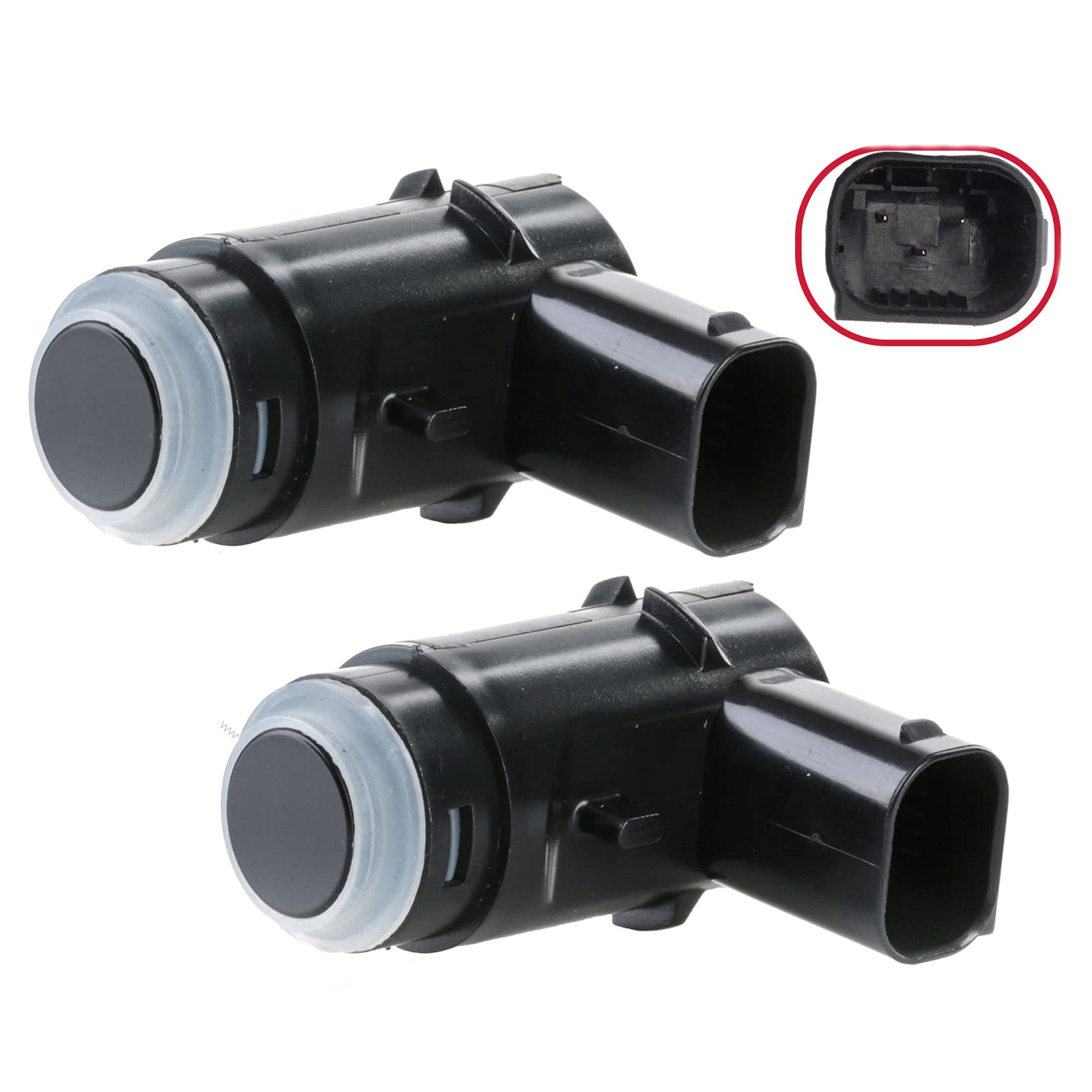 (Lot de 2) Capteurs Radar de Recul Aide Stationnement Arrière compatible pour DOKKER DUSTER LODGY LOGAN II LOGAN MCV II SANDERO II - 284375765R