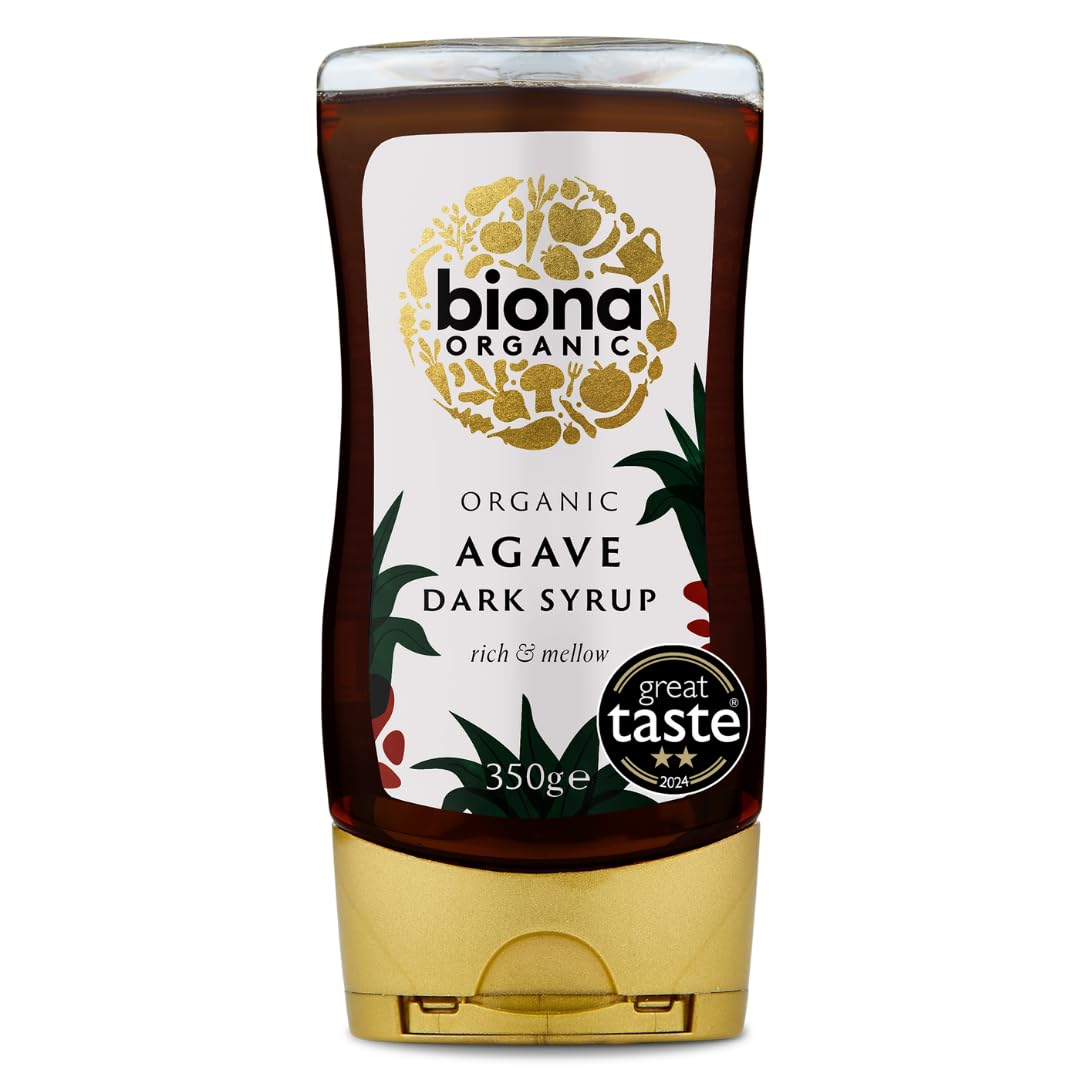 Biona Organic Agave Dark Syrup 350g Natural Sweetener