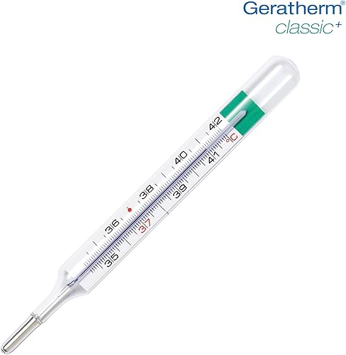 Miniatura 4 de Termómetro analógico, Geratherm Classic XL. Resultados de medición fáciles de leer gracias a la caja de aumento
