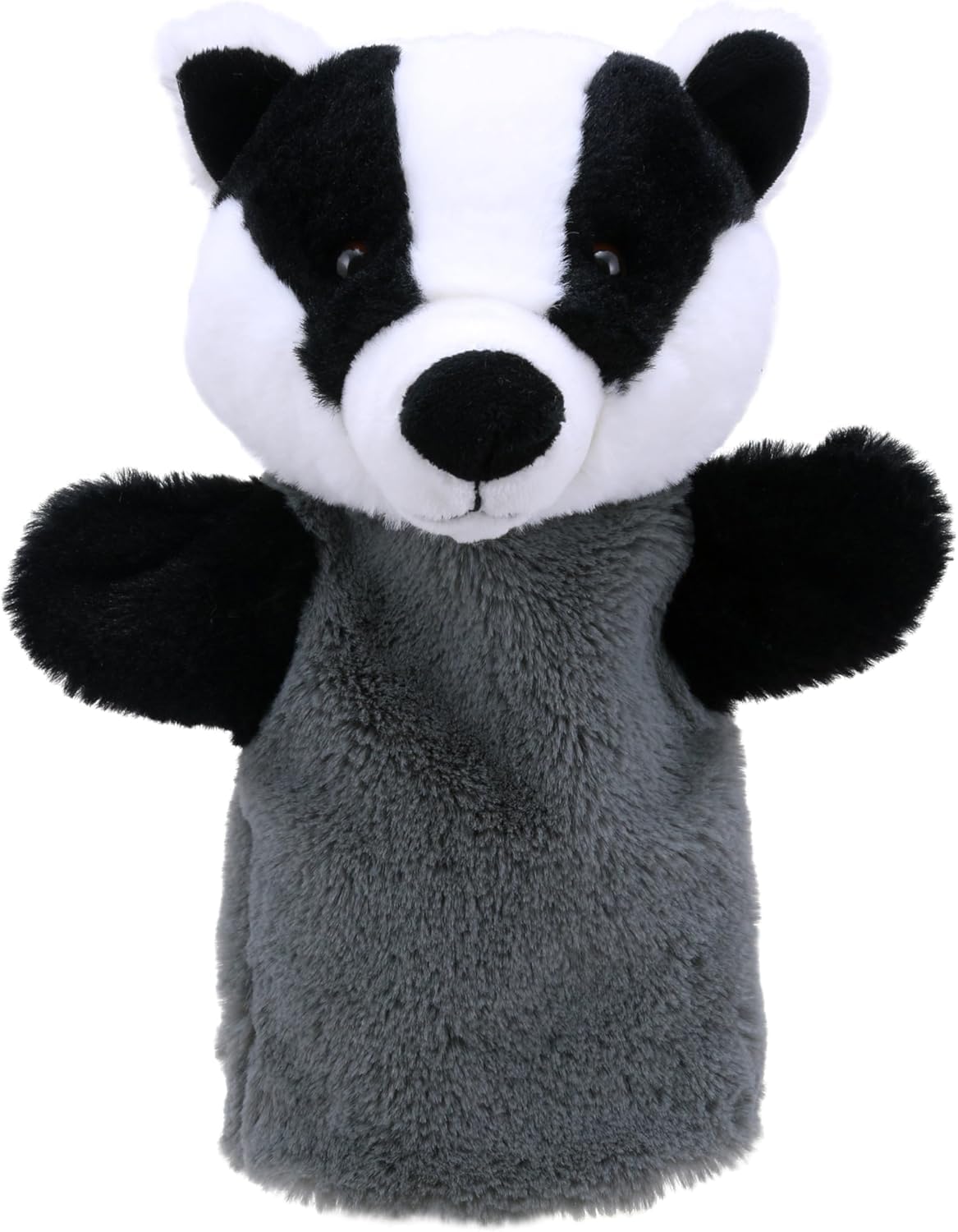 The Puppet PC004601 Eco Animal Buddies Badger - Hand Puppet