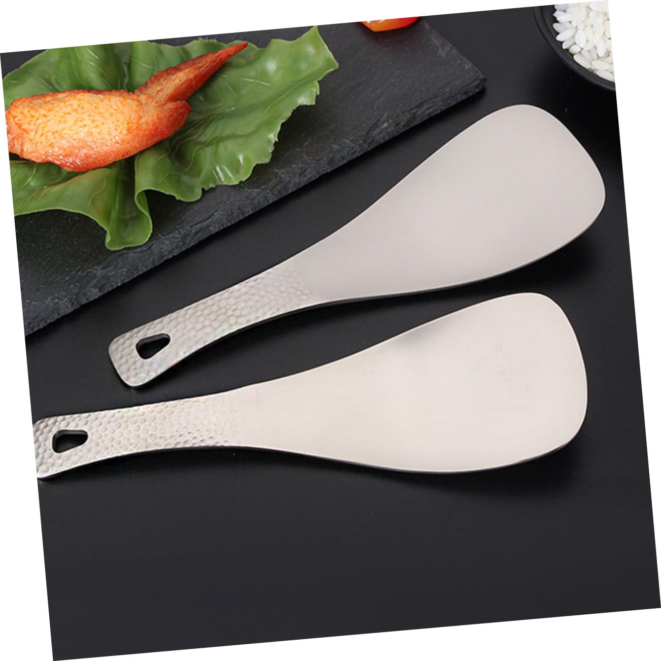 BESPORTBLE 3pezzi Cucchiaio Da Campeggio Titanio Ultra Leggero Utensile Portatile Per Picnic e Escursioni Design Ergonomico e Compatto Per Escursionisti e Amanti Outdoor