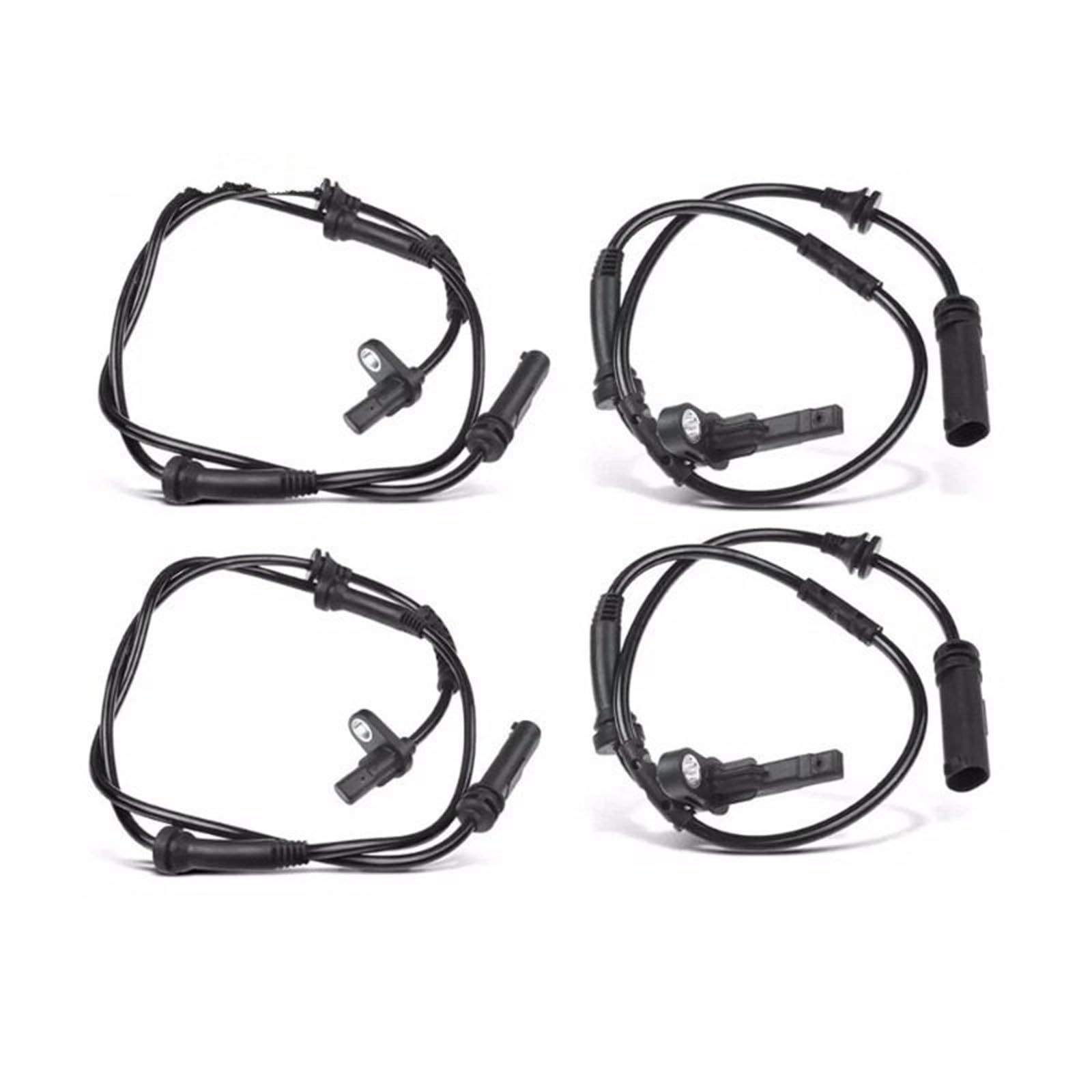 Czujnik hamulca postojowego 4 szt. 34526869292 34526869293 pasuje do BMW X3 F25 X4 F26 przód tył lewy prawy czujnik prędkości koła ABS