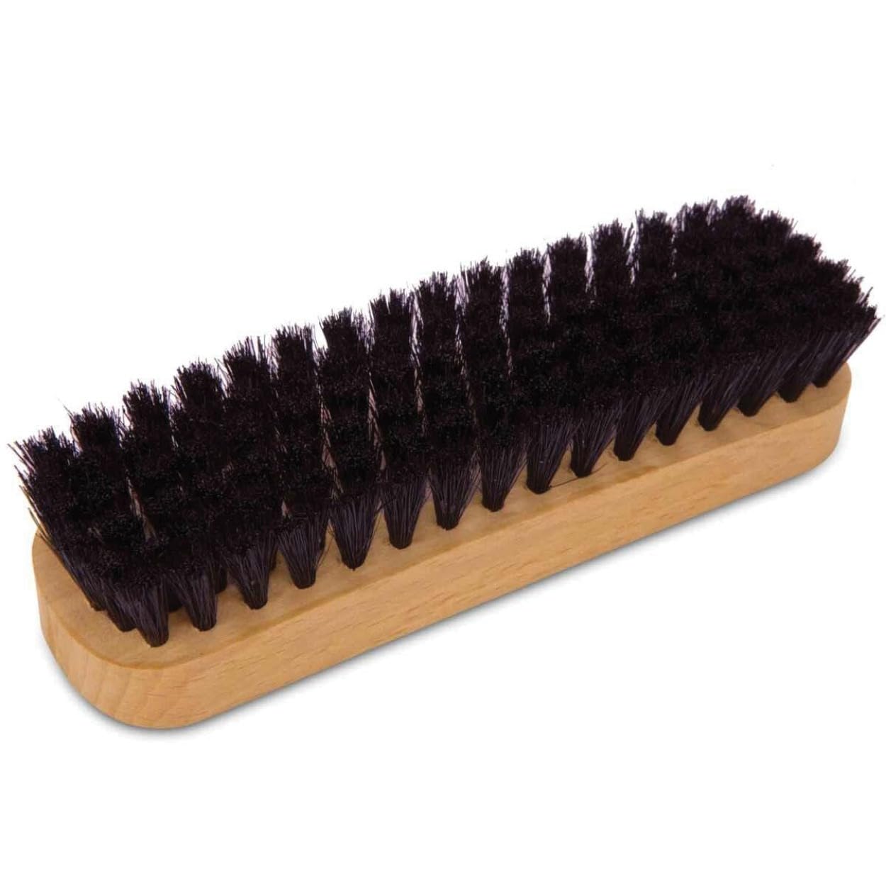 PRO Gloss Brush for Leather Shoes - Pack of 1 | Dark Colored Bristles for Superior Shine (B08SMFDNML) Amazon Price History, Amazon Price Tracker