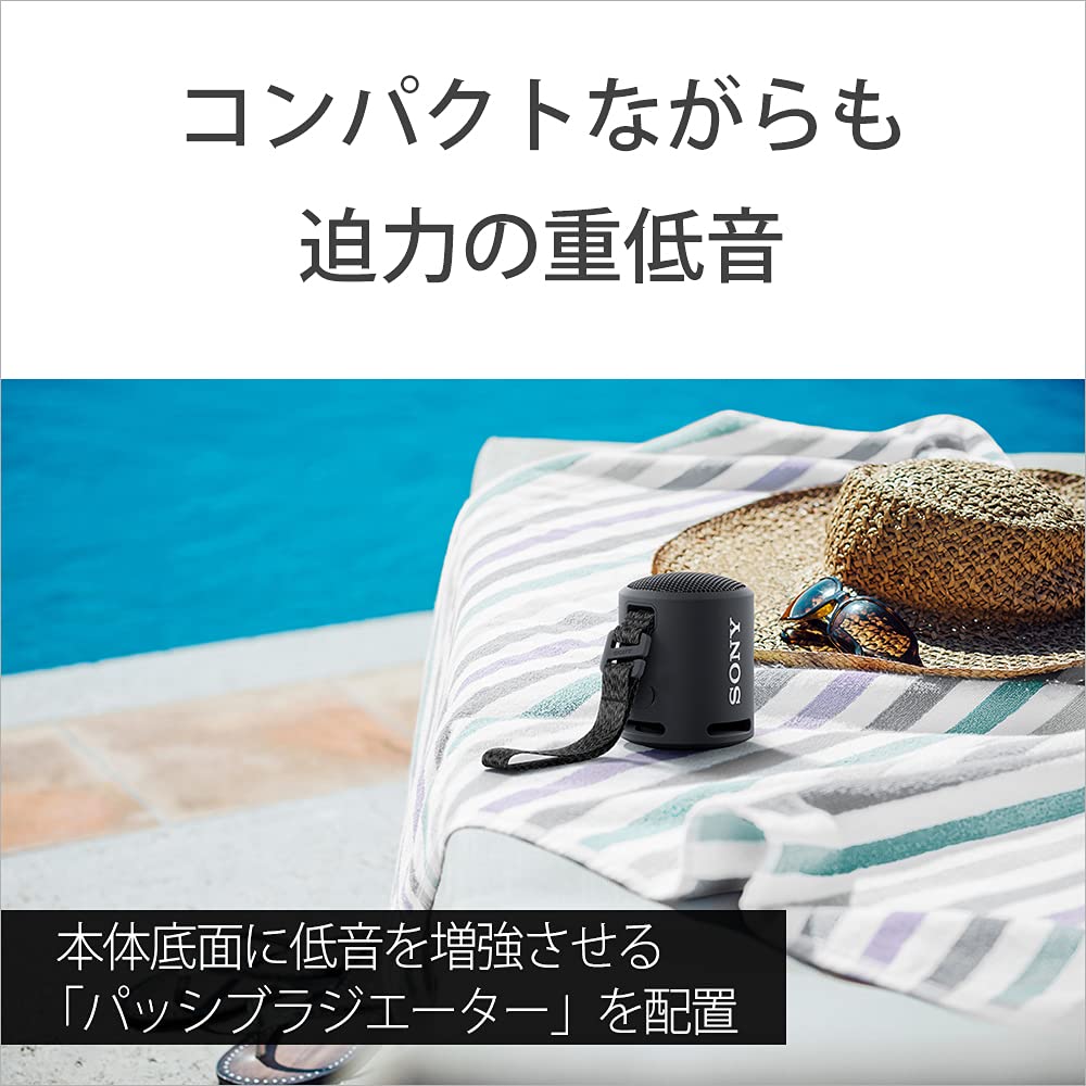 Amazon.co.jp: ソニー(SONY) ポータブルスピーカー SRS-XB13 BC