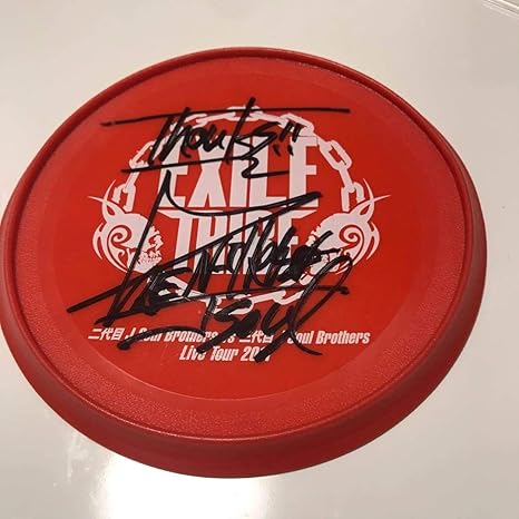 Amazon 三代目jsb 山下健二郎サインフリスビー アイドル 芸能人グッズ 通販