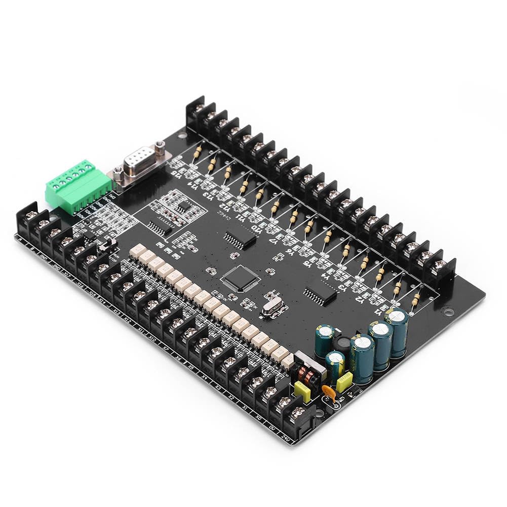 Carte de Commande Industrielle PLC 24V CC Transistor E/S Analogiques pour Panneau