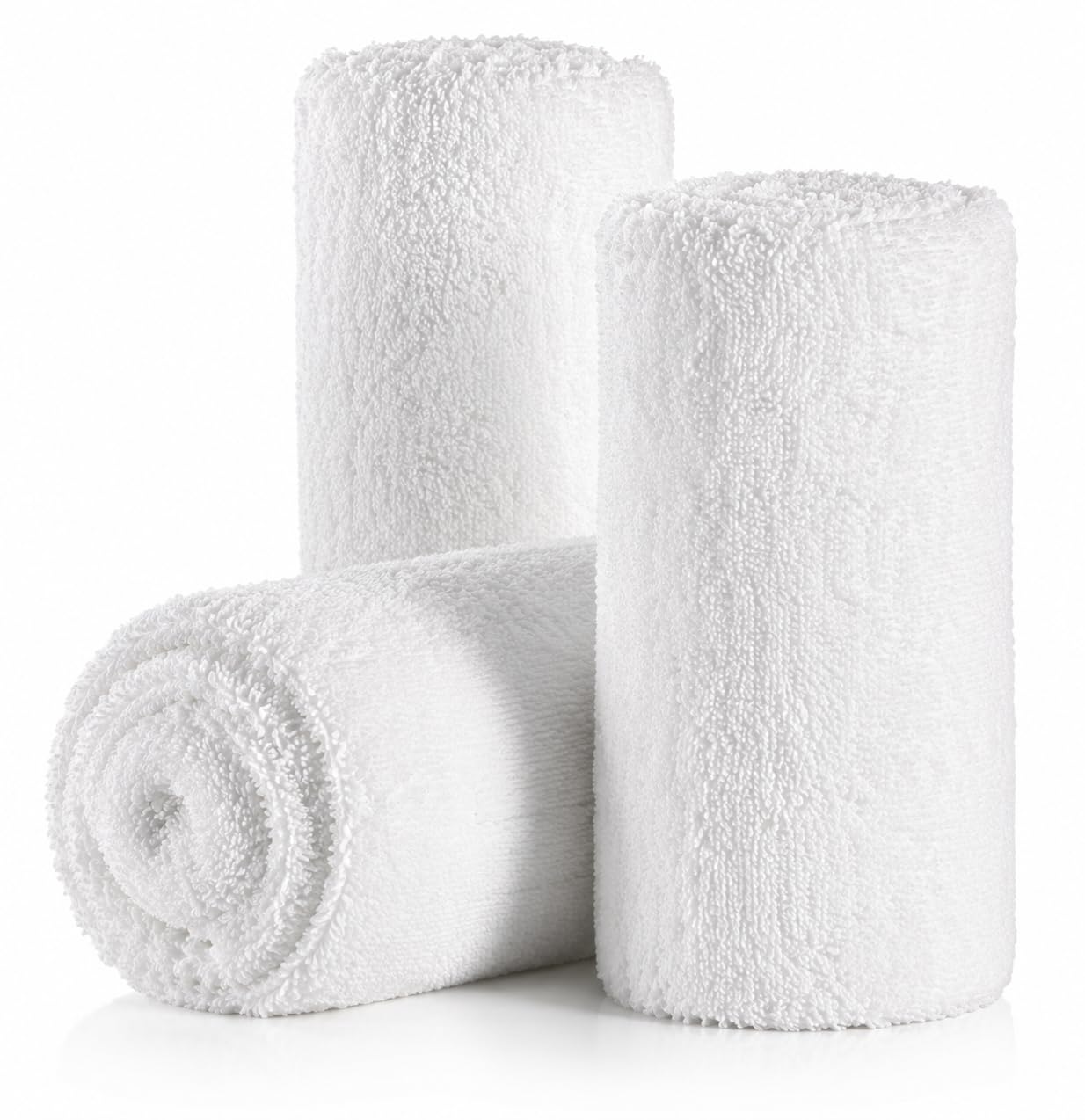 12 Sterile Cotton Gauze Rolls, -6 ply- 4 Inches X 12 feet -Extra Absorbency Medical Grade Wound Care Dressing