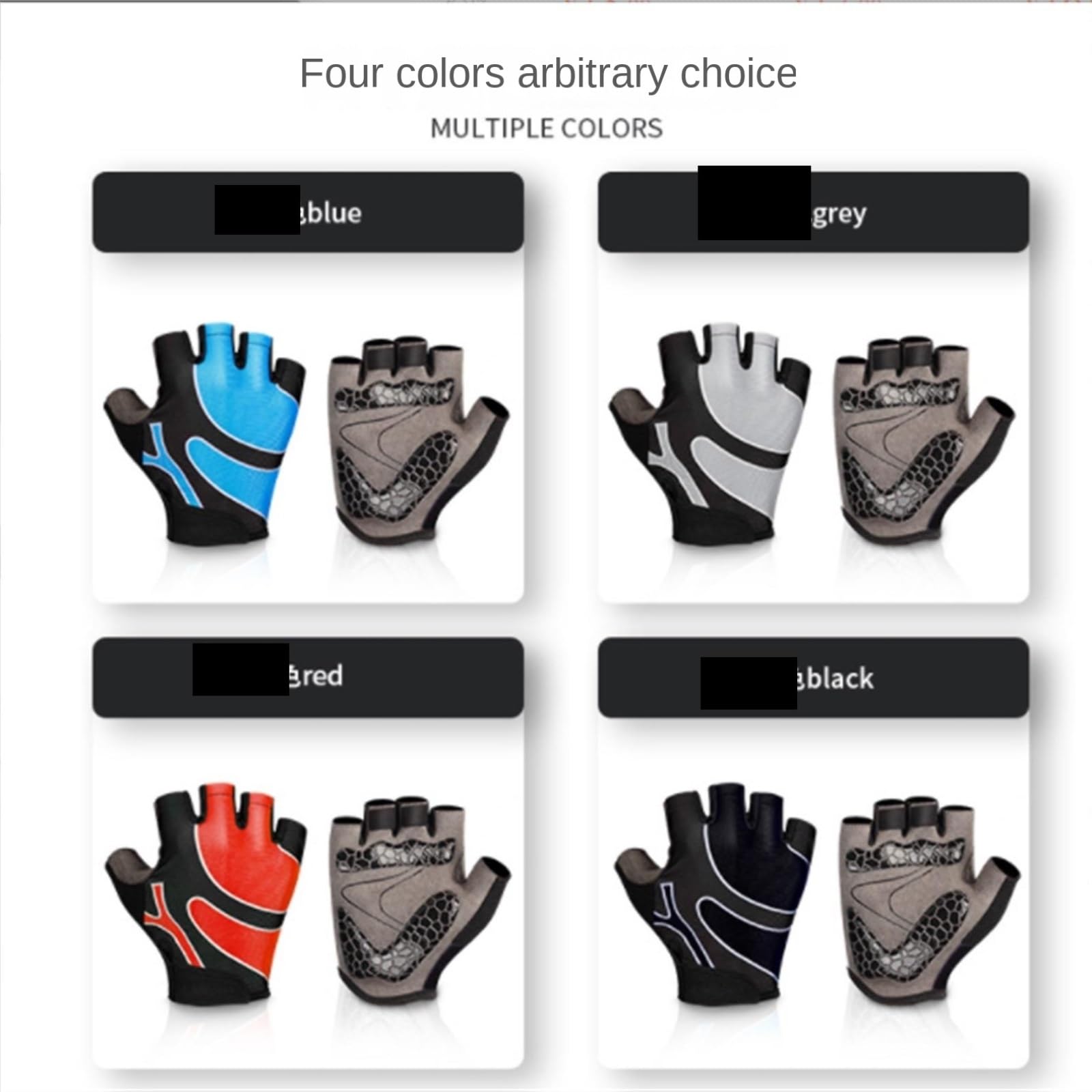 Guantes Deportivos Guantes de Medio Dedo for Levantamiento de Pesas, Guantes Deportivos for Entrenamiento, Guantes de Gimnasio, Entrenamiento Hombre y Mujer