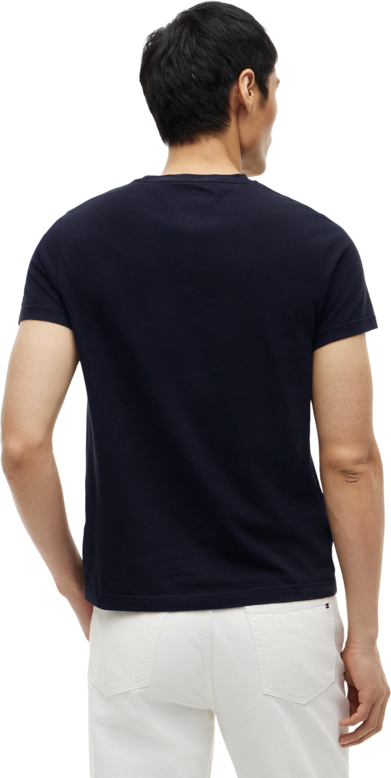 Tommy Hilfiger Tommy Logo Tee T-Shirt, Czarny, M