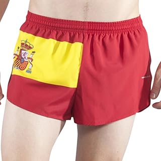 B.O.A Boa Mens 1" Elite Split Printed Running Short (1000CP)