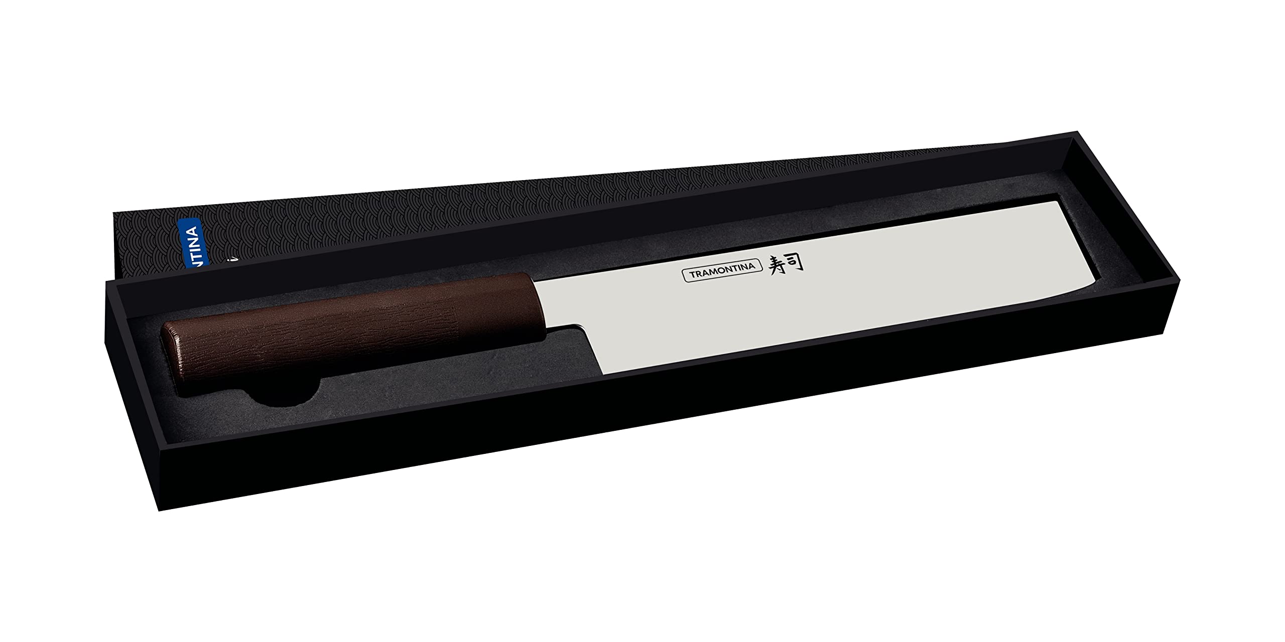 Tramontina Coltello Nakiri Sushi in acciaio inox 18 cm