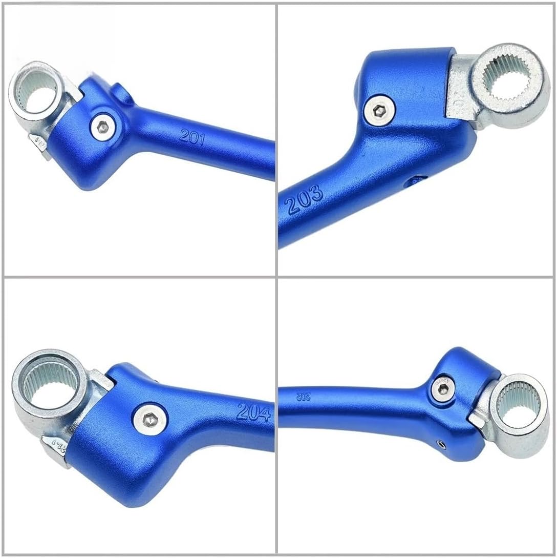 Motorcycle Kick Starter for YZ YZ125 250 YZ250F WR250F YZ250FX YZ450F WR450F YZ450FX 1986-2023 Motorcycle Forged Kick Start Starter Lever Pedal
