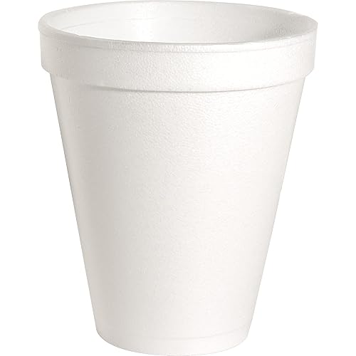 Miniatura 4 de Vaso Genuine Joe de poliestireno para bebidas frías y calientes, color blanco, GJO58554, Blanco, 1000
