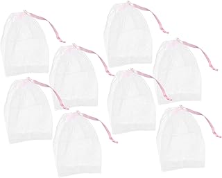 CIMAXIC 8 Pçs Bolsa De Malha De Sabão Sabonete Facial Sabonete Em Barra Sabonete Para Banho Sabonete Líquido Esfoliante Para Limpeza De Rosto Redes De Espuma Rede De Sabonete De Limpeza