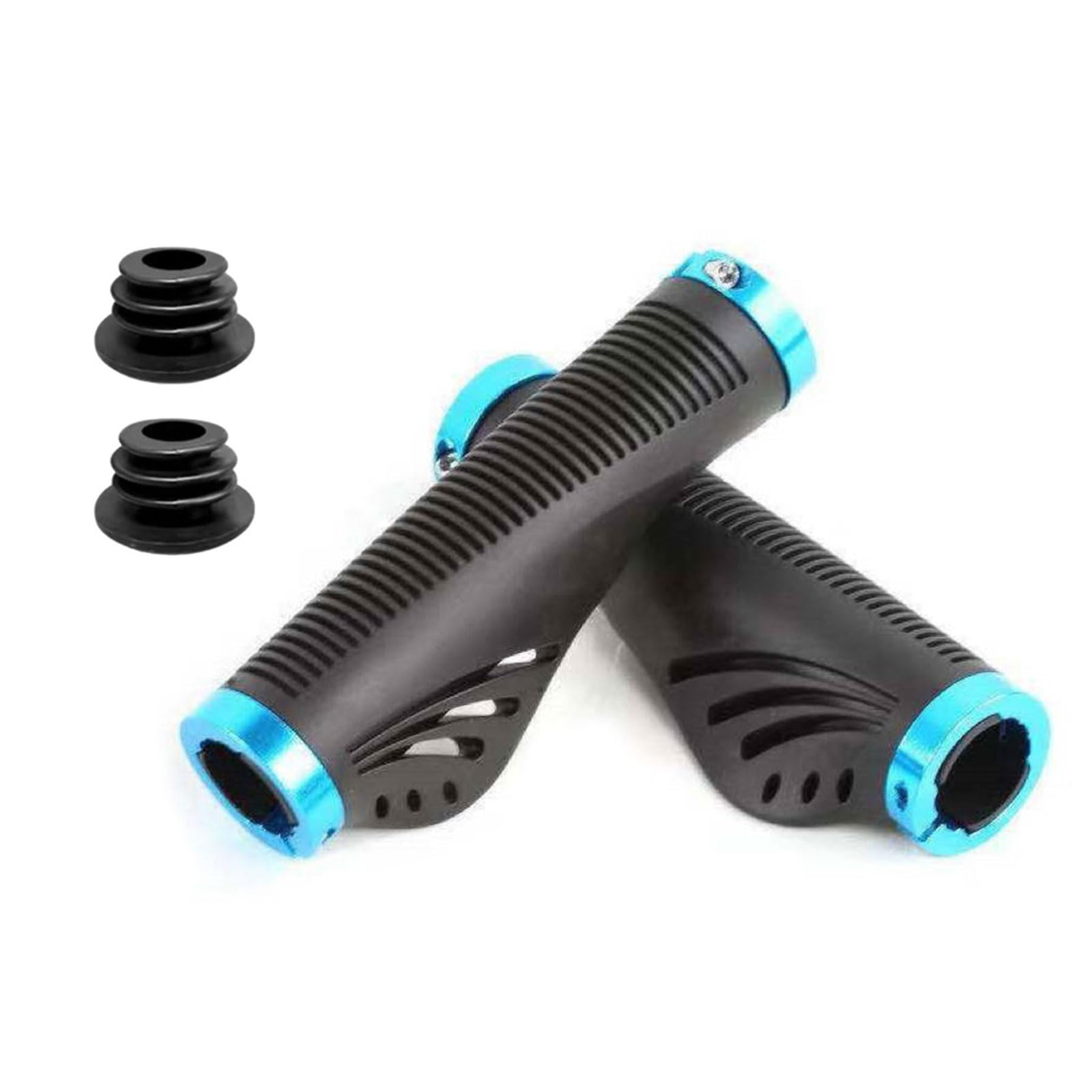 BWANGIAO 2pieces Bicycles Handlebars End Grip Soft Sleeve Bikes Handle Grips Cover Antislip Cycling Handlebars Grip Handle Sleeves