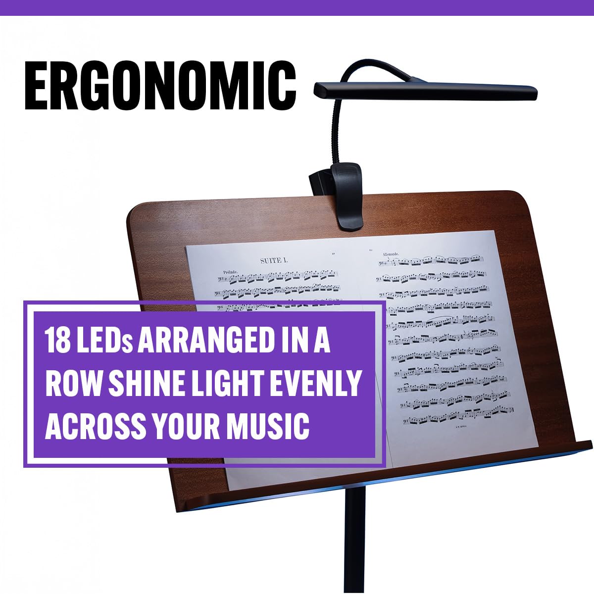 Amazon.com: On-Stage LED518 USB-Rechargeable Orchestra Light