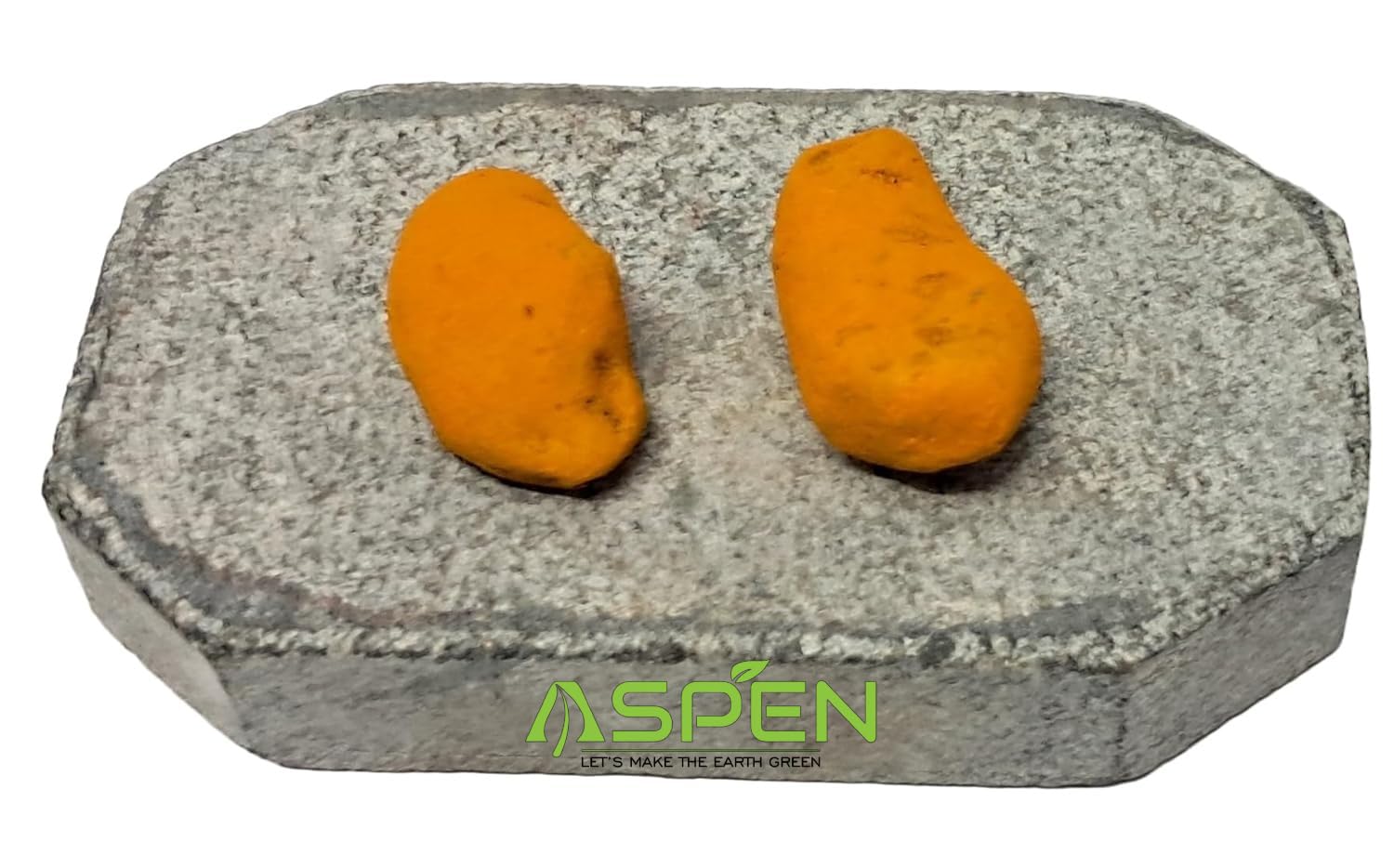 ASPEN ® Traditional Turmeric Rubbing/Grinding Stone with Free 2 Turmeric Root (Kizhangu Manjal)-image-33