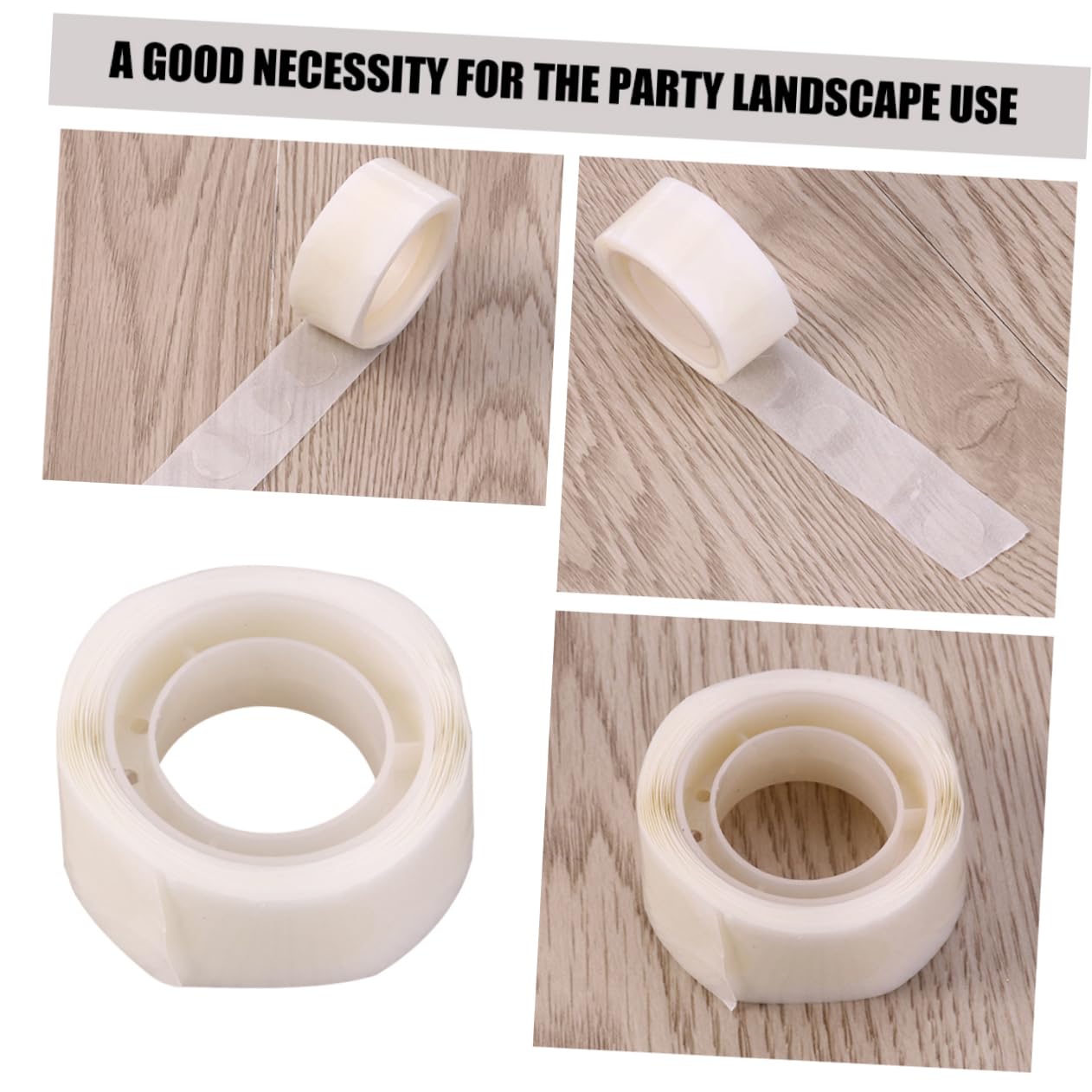 Gadpiparty 40rolls Double-Sided Adhesive Dots for Balloons of Removable Glue Points for Craft Decorations for Parties and Events Easy to Use Non-Marking