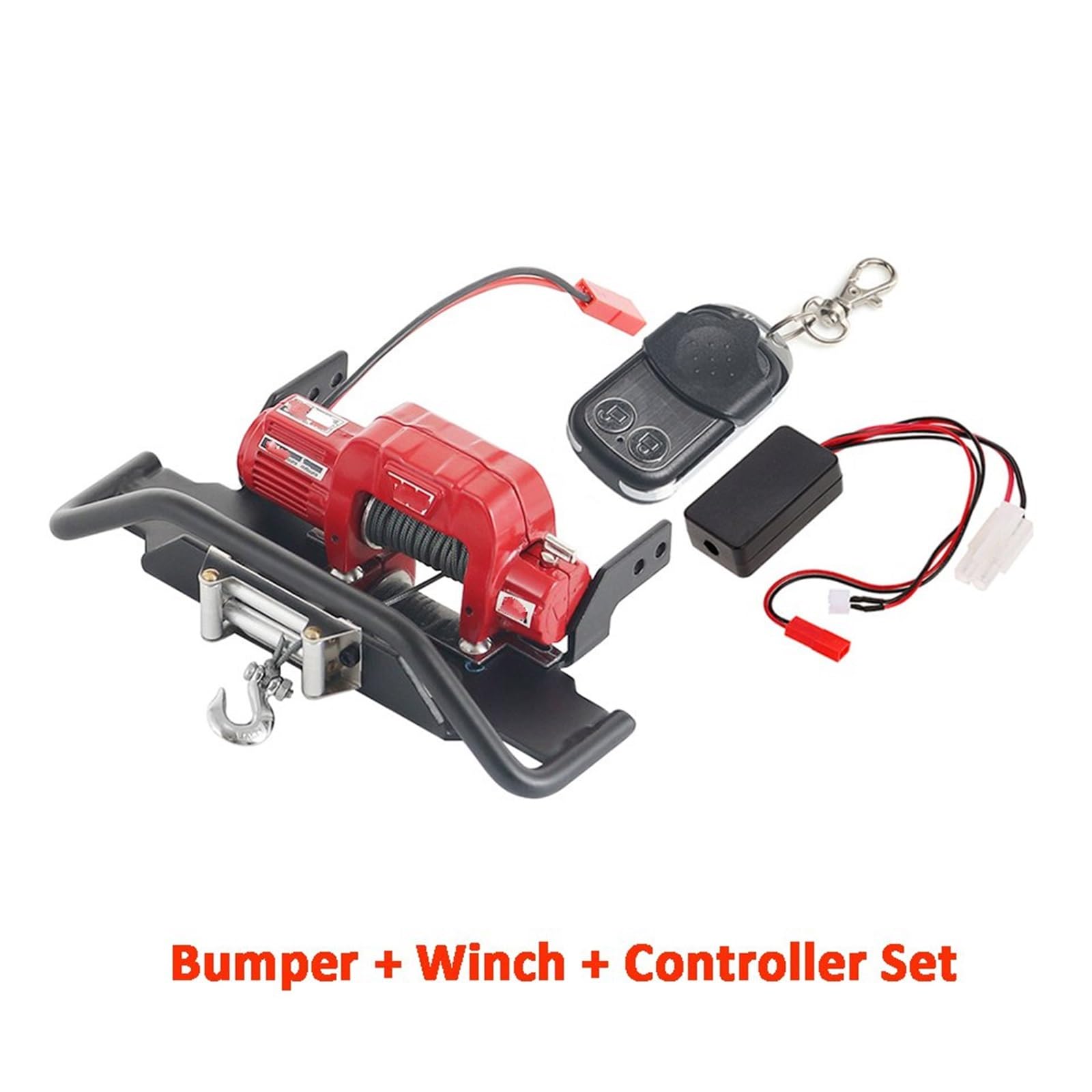 RC Ersatzteile Für Traxxas Für TRX-4 G500 4x4 Für TRX-6 G63 6x6 1:10 Metall Front Stoßstange Winde Basis Schrauben Set RC Crawler Upgrade Auto Teile Modifikation Zubehör(Set)
