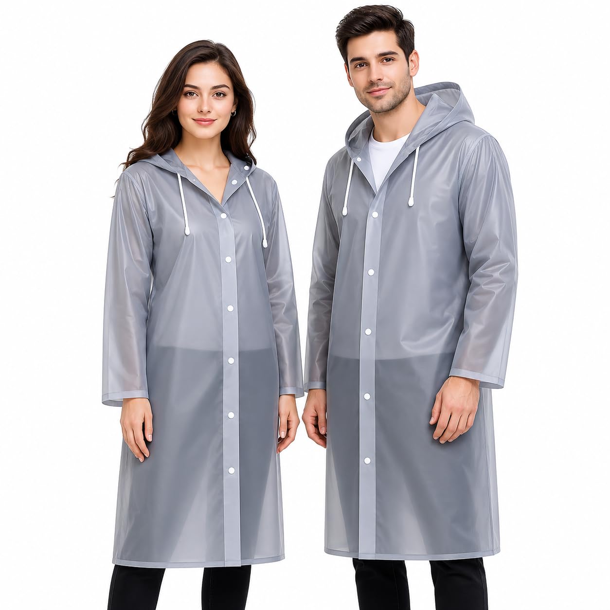 romano nx EVA Waterproof Unisex Rain Coat Hooded Full Sleeves Outdoor Men, Women, Boys & Girls Rainwear Poncho Raincoat for Camping, Hiking & Travelling (Universal Size,1 Piece) 3 Years Warranty-picture-27