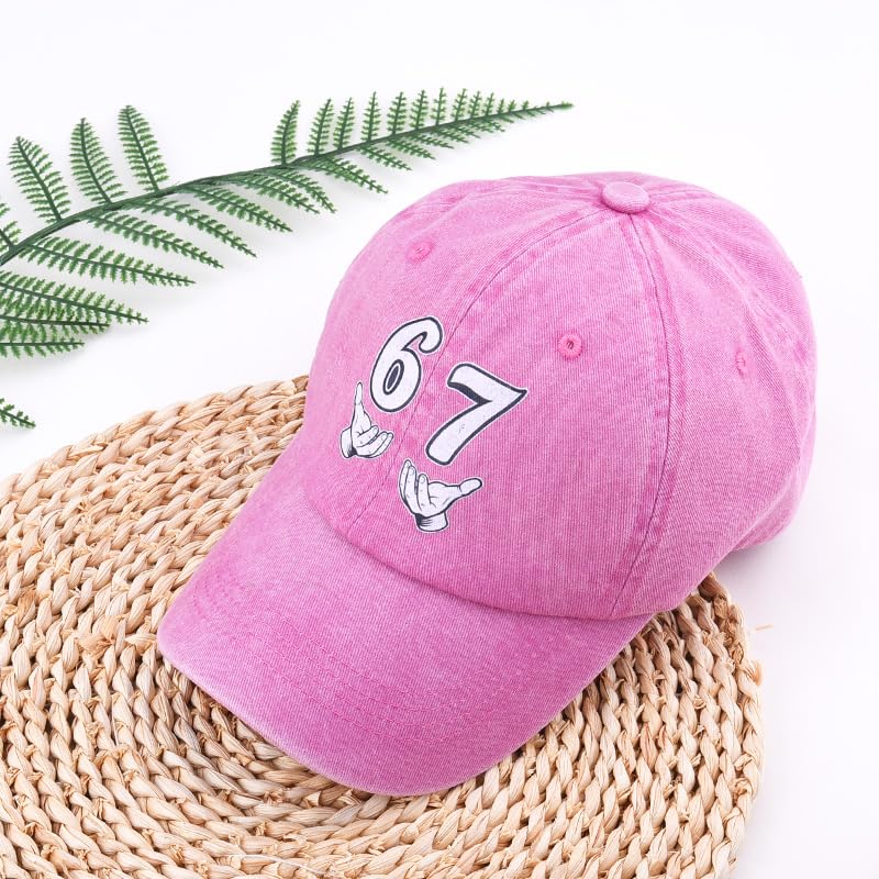 Gorra vintage número 67 para cumpleaños miniatura 4