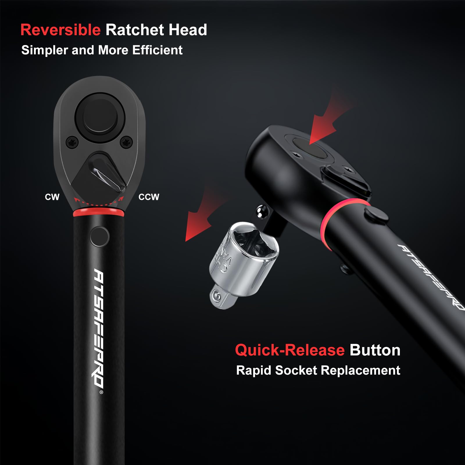 Chiave Dinamometrica 3/8 | 5-60 Nm | Con Adattatori | Per Auto, Moto E Bici - Foto 9