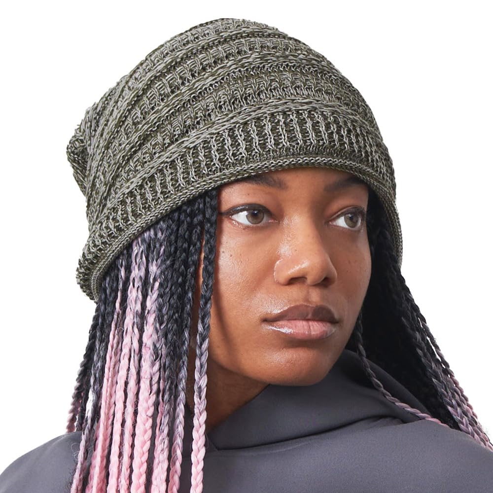 Charm Men's Khaki Extra Slouchy Summer Beanie For - Wo Baggy Hipster Knit Cotton Slouch Hat