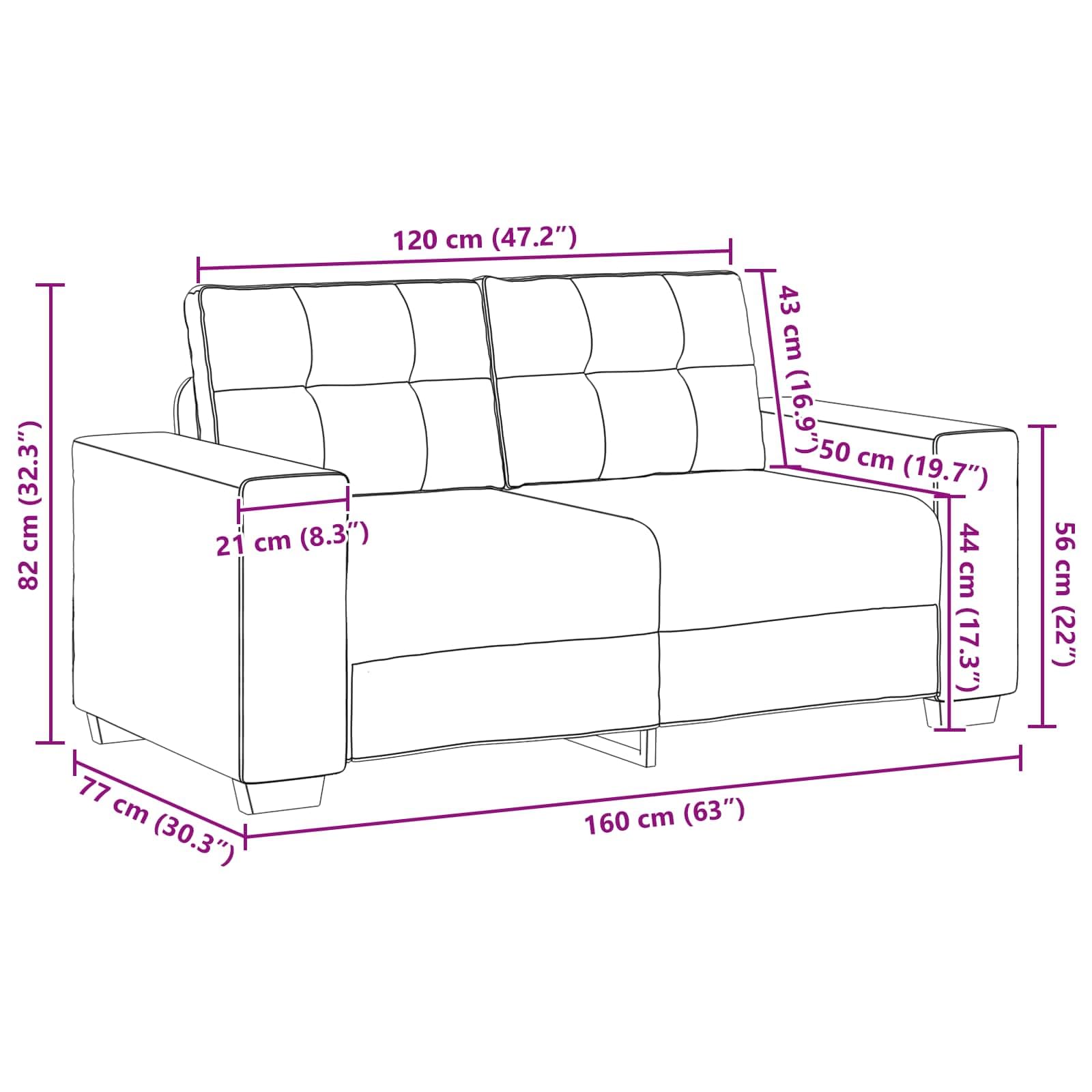 Juego de 2 muebles tapizados con cojines de tela crema para salón, habitación de invitados y oficina, muebles tapizados con amplios reposabrazos, marco resistente, ideal para sentarse