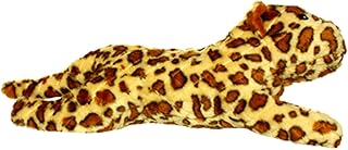 MIGHTY- Massive-Safari-Leopard- Squeaker-Multiple Layers. Made Durable, Strong & Tough. Interactive Play Dog Toy (Tug, Toss & Fetch). Machine Washable & Floats