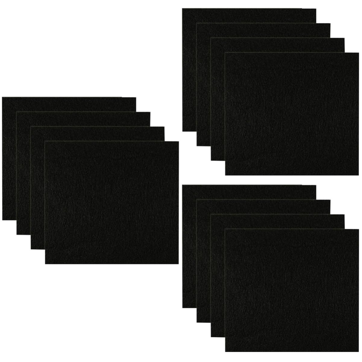Happyyami 12 STK Kohlefilter Sieb Katzentoilettenfilter nd-Filter katzenstreufilter wechseln Haustierzubehör pet Supplies haustierbedarf Kohle-Ersatzfilter Filterwechsel Holzkohle
