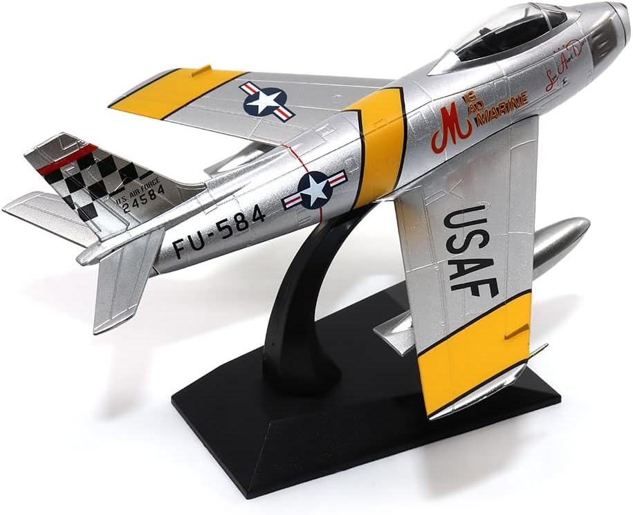 Motor city classics 1:72 Scale Military Diecast Collectible | North American F-86F Sabre | Militaria Diecast Model 27292-49