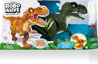 Robo Alive - Attacking T-Rex Battery-Powered Robotic Toy (Assorted Color)