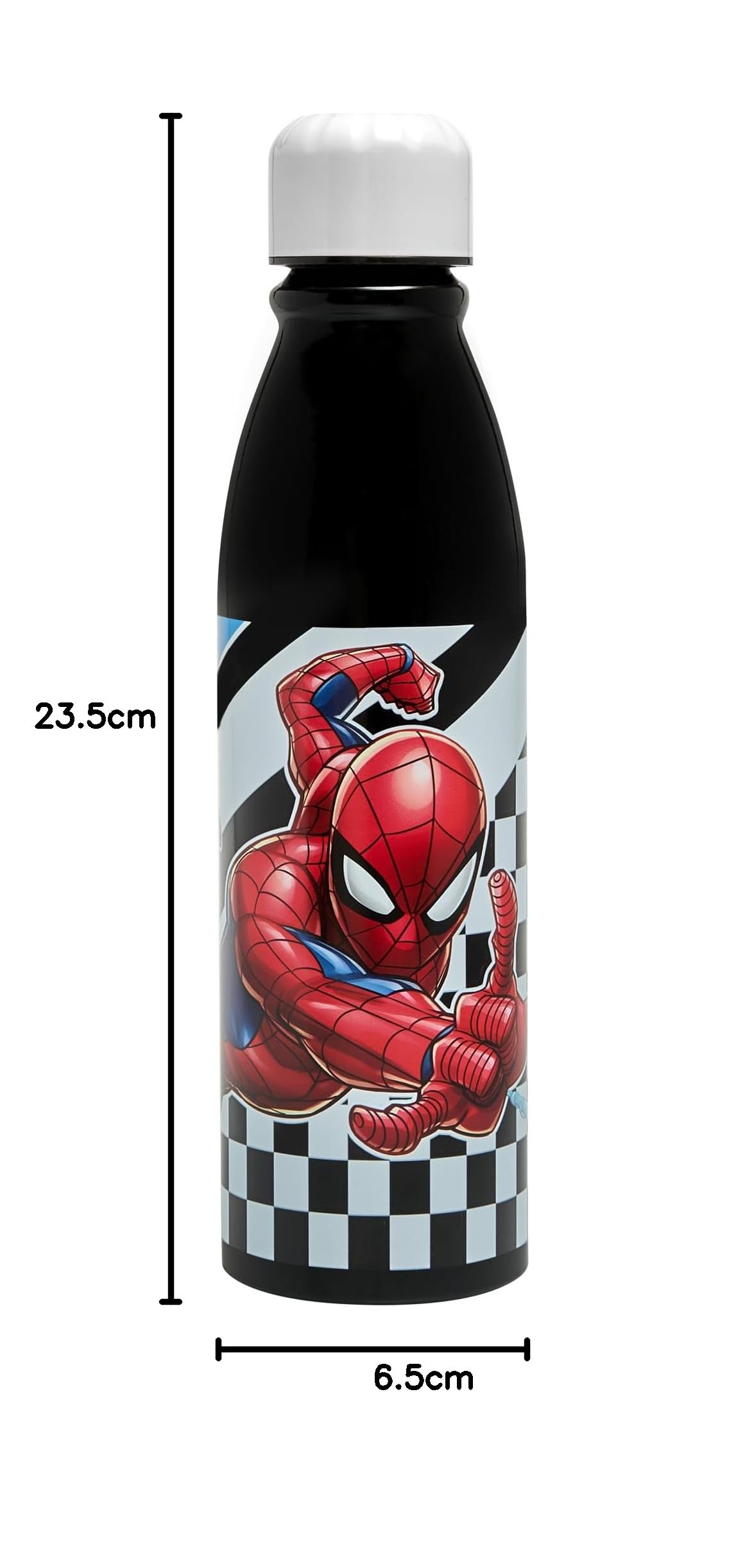 Jurassic World Polar Gear, borraccia con cannuccia, riutilizzabile, in plastica PP, verde, 600