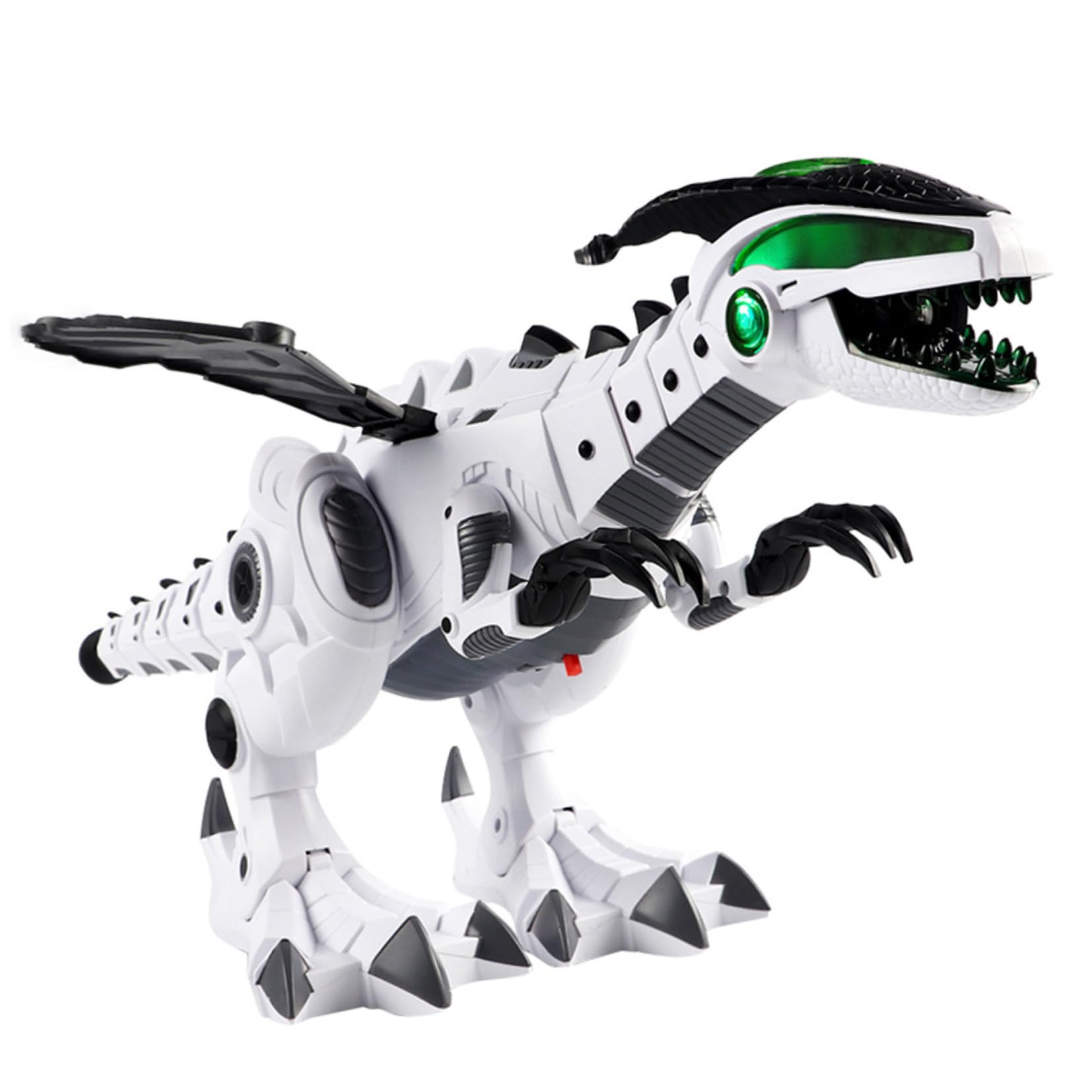 HANABASS Juguete de Dinosaurio Mecánico Eléctrico con Spray y Sonido