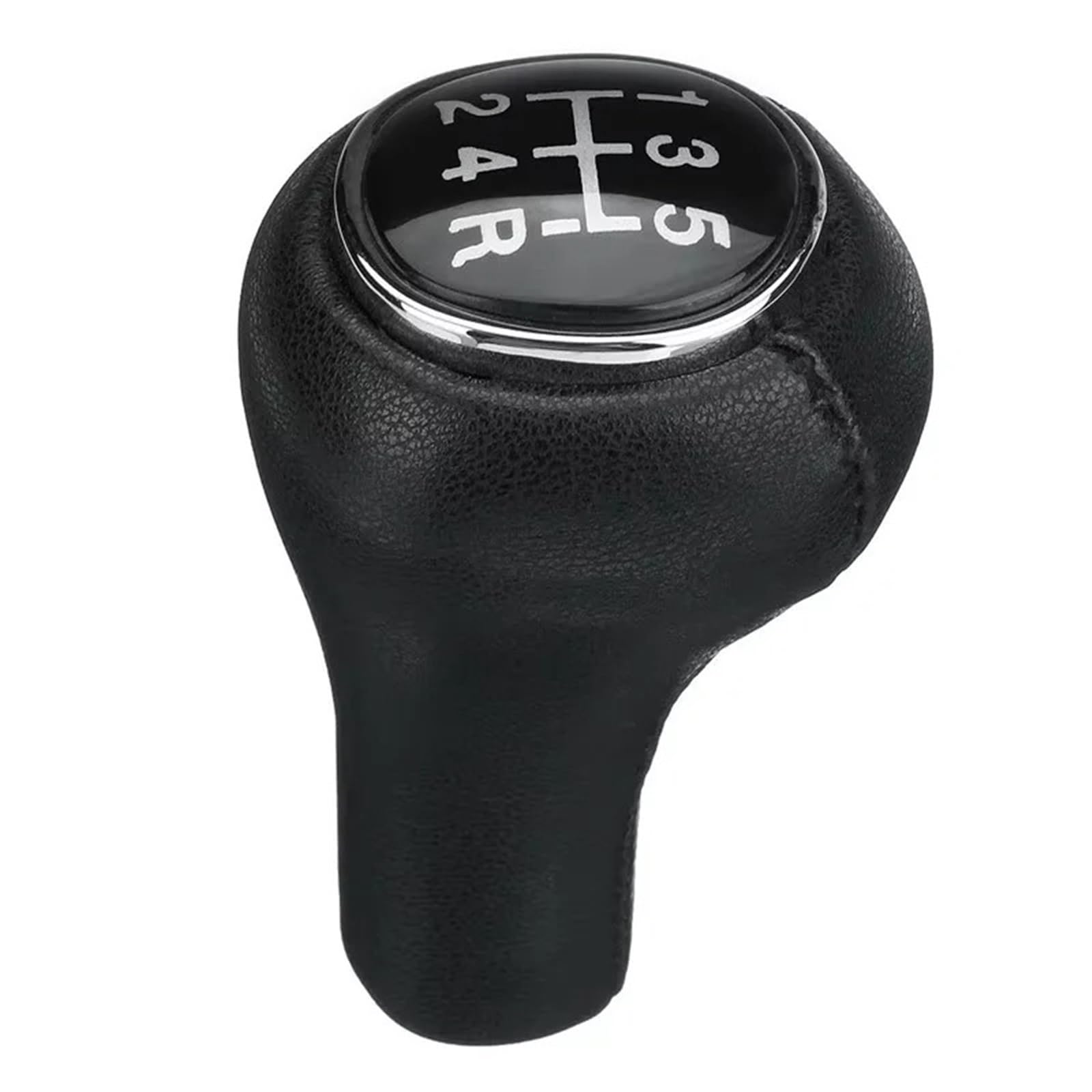 Tnbru One Color Gear Shift Head For Focus Mk1 1998-2005 Leather 5-Speed Manual Mt Car Gear Shift Knob Spare Parts Gearshifter Shifter Lever Stick
