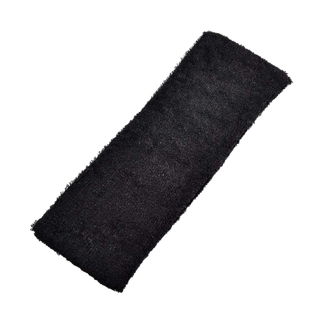 Generic Terry Elastic Adult Sports Tennis Runner Head Band Sweatband Headband Black-image-40