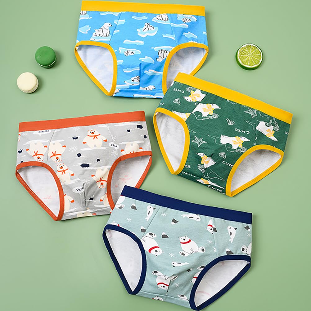 Kleinkind Unterwäsche Jungen Slips für Jungen Nette Cartoon,2-9 Jahre,12 Pack