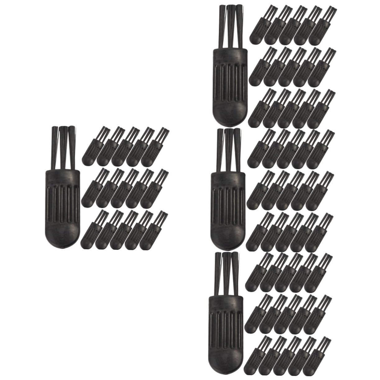 Healeved 400pcs Portable Cleaning Brush Tool for Electric Shaver Nose Hair Trimmer Premium Skin-friendly Accessory for Hair Removal Grooming