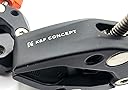 This is a sturdy clamp that will support a DSLR camera, a light or action camera.
