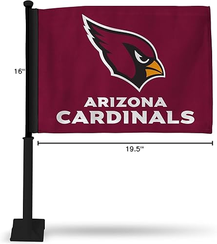 Miniatura 143 de Rico Industries NFL - Bandera de doble cara para automóvil, accesorio para auto B07NHSRDX2