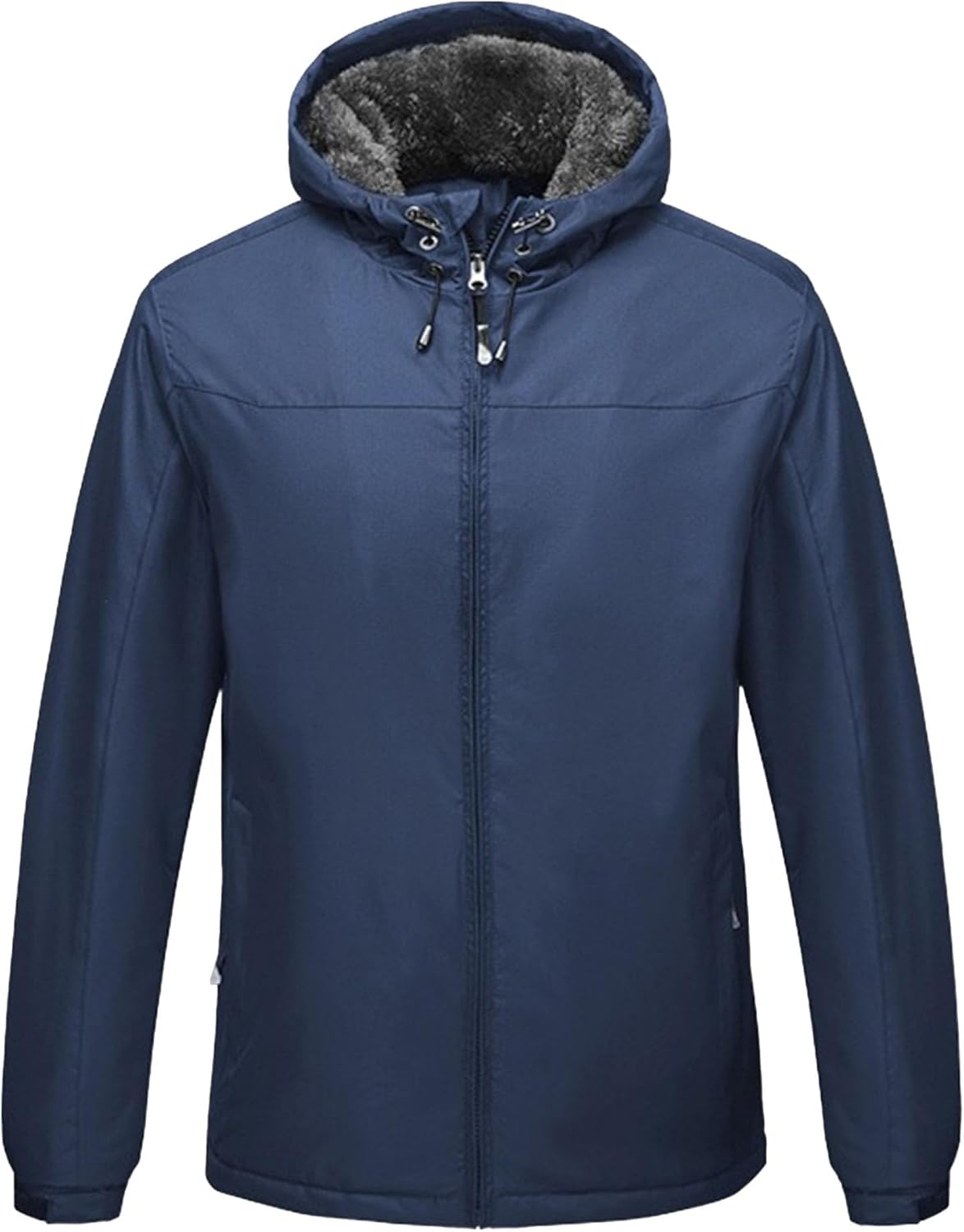 Mens Windproof Interchange Jacket Snowboarding Mountain Coat for Men Men's Solid Skiing Jacket with Hood