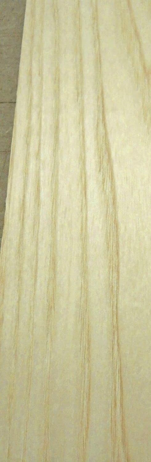 Ash Wood Veneer edgebanding roll 7/8" x 50' preglued hot melt Adhesive (.875")