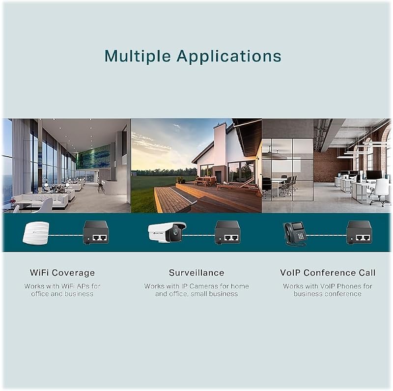 TP-Link Omada PoE+ Injector Gigabit 30W hálózati adapter