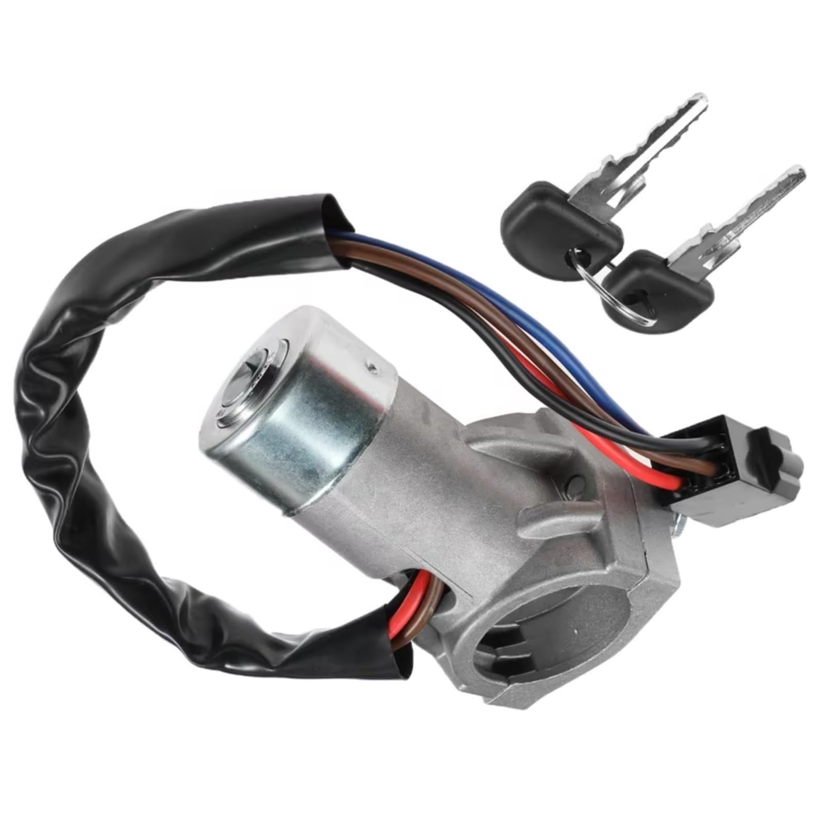 Bloccheto Accensione Compatibile Con Peugeot Per J5 Cilindro Serratura A Interruttore Di Accensione Set Due Chiavi Accessori Auto Parte 4479518