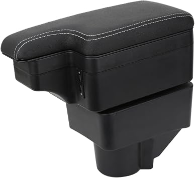 AULPHIKE Compatible with Compatible withd Fiesta 3 Armrest 2018-2024