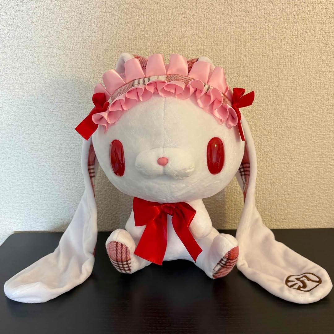 汎用うさぎぬいぐるみ　モノブラック　チャックスGP #515 汎用うさぎ 汎用うさぎぬいぐるみ モノブラック チャックスGP