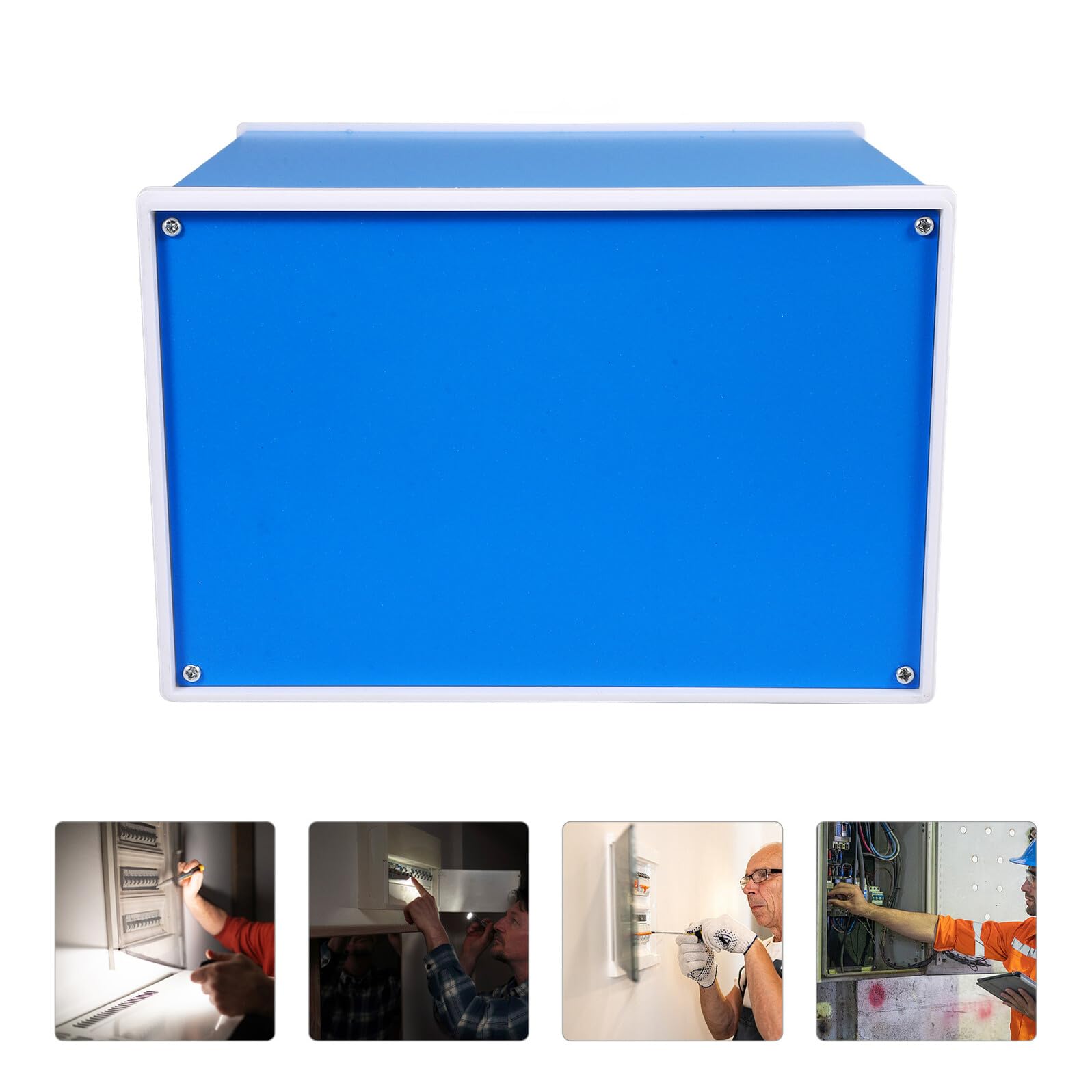 Anschlusskasten Eisengehäuse Robustes Metall Projektgehäuse Für Elektronikprojekte 140x210x180mm Multifunktional Wetterfest Mit Einfacher Montage Für Elektro Verteilerkästen